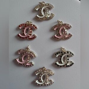 1x Designer zipper pull charm pick ur color